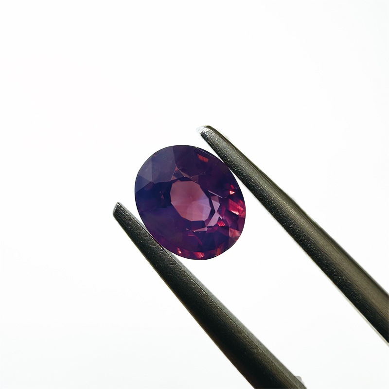 10009040：サファイア OV6.0×5.1mm 0.89ct
