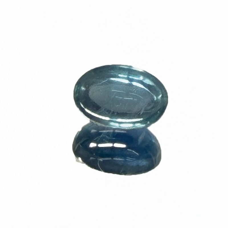 10009771：サファイア OVCAB 7.0×5.0mm 1.21ct