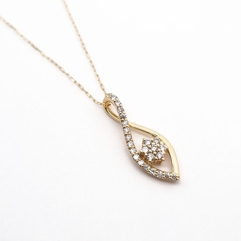 K18YG ダイヤモンド ペンダントネックレス | | JEWELRY VALLEY