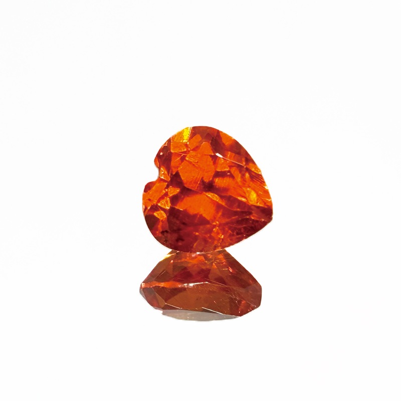 10009768：スペサルティンガーネットHT5.1ｍｍ0.78ct