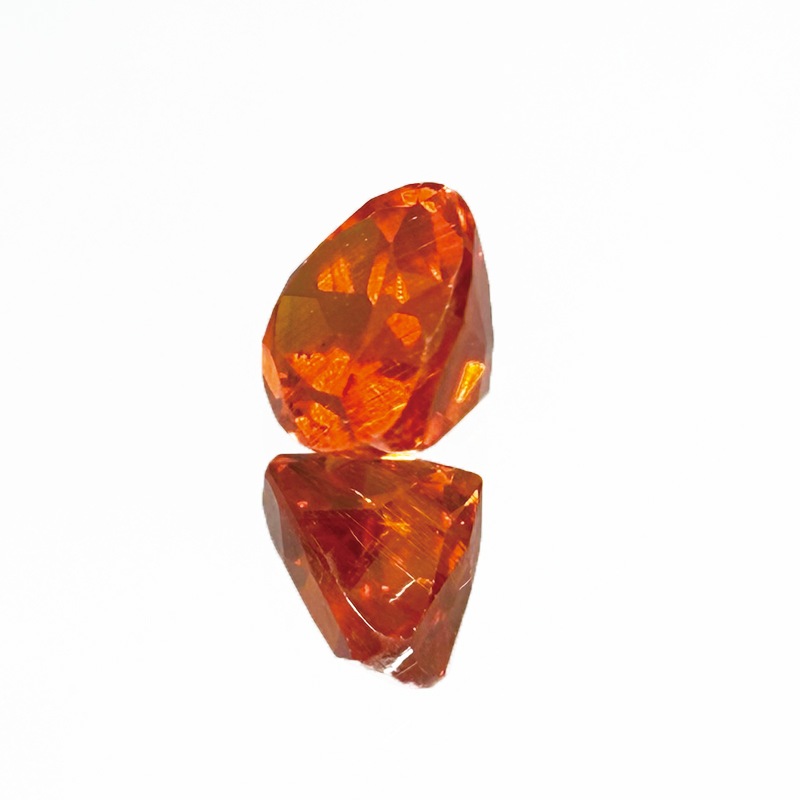 10009768：スペサルティンガーネットHT5.1ｍｍ0.78ct