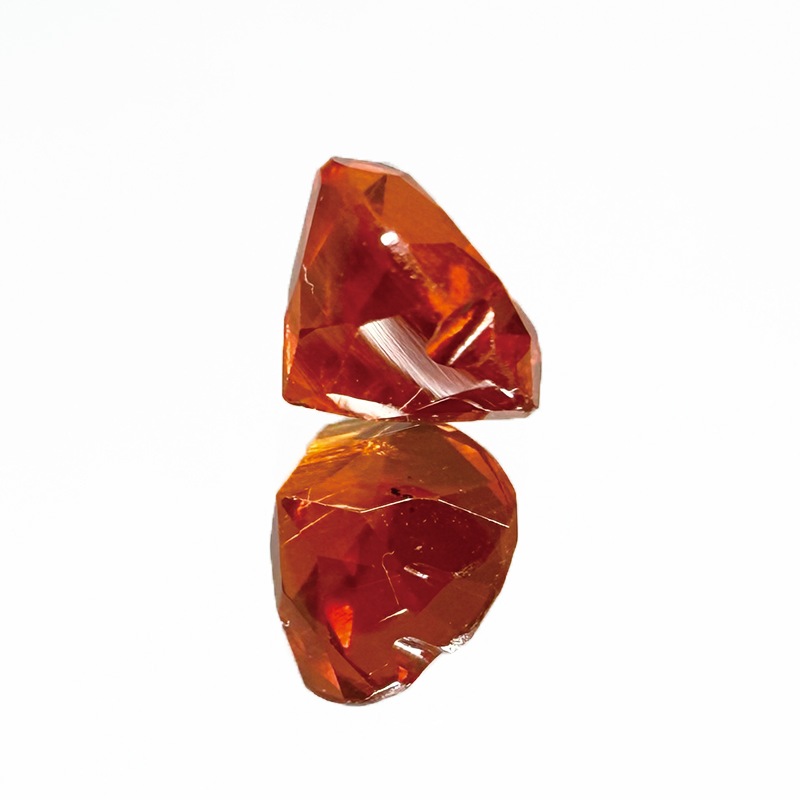 10009768：スペサルティンガーネットHT5.1ｍｍ0.78ct