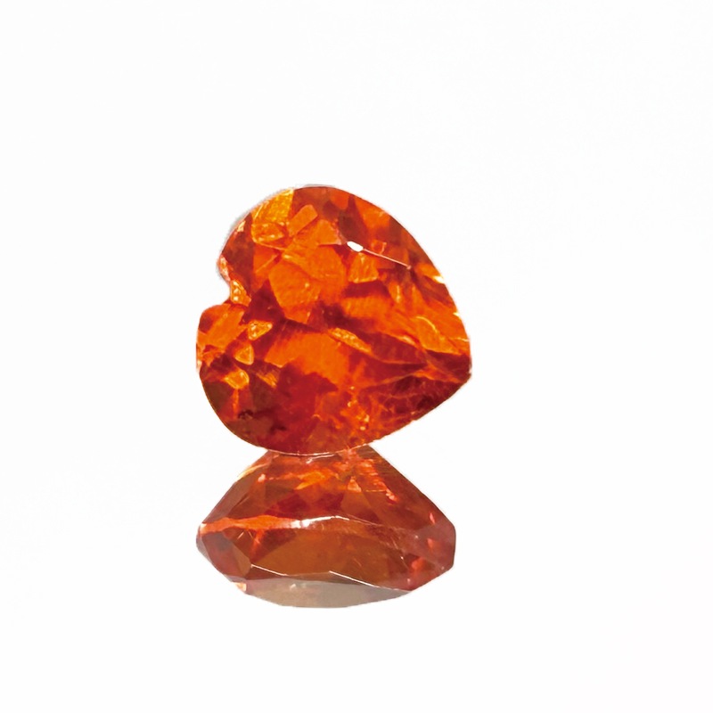 10009768：スペサルティンガーネットHT5.1ｍｍ0.78ct