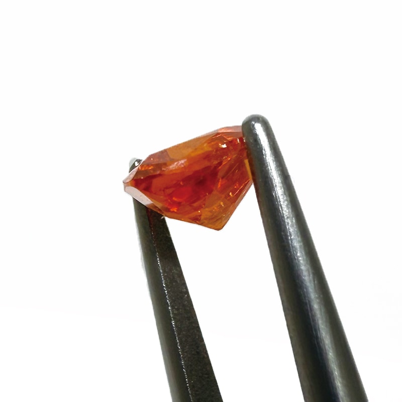 10009767：スペサルティンガーネットHT5.5ｍｍ0.80ct