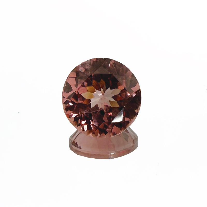 10008872:マラヤガーネット(日独ソーティング付き) RD7.47×7.58mm 2.048ct