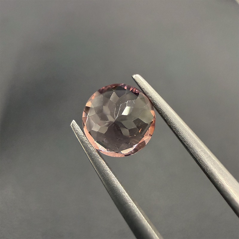 10008872:マラヤガーネット(日独ソーティング付き) RD7.47×7.58mm 2.048ct