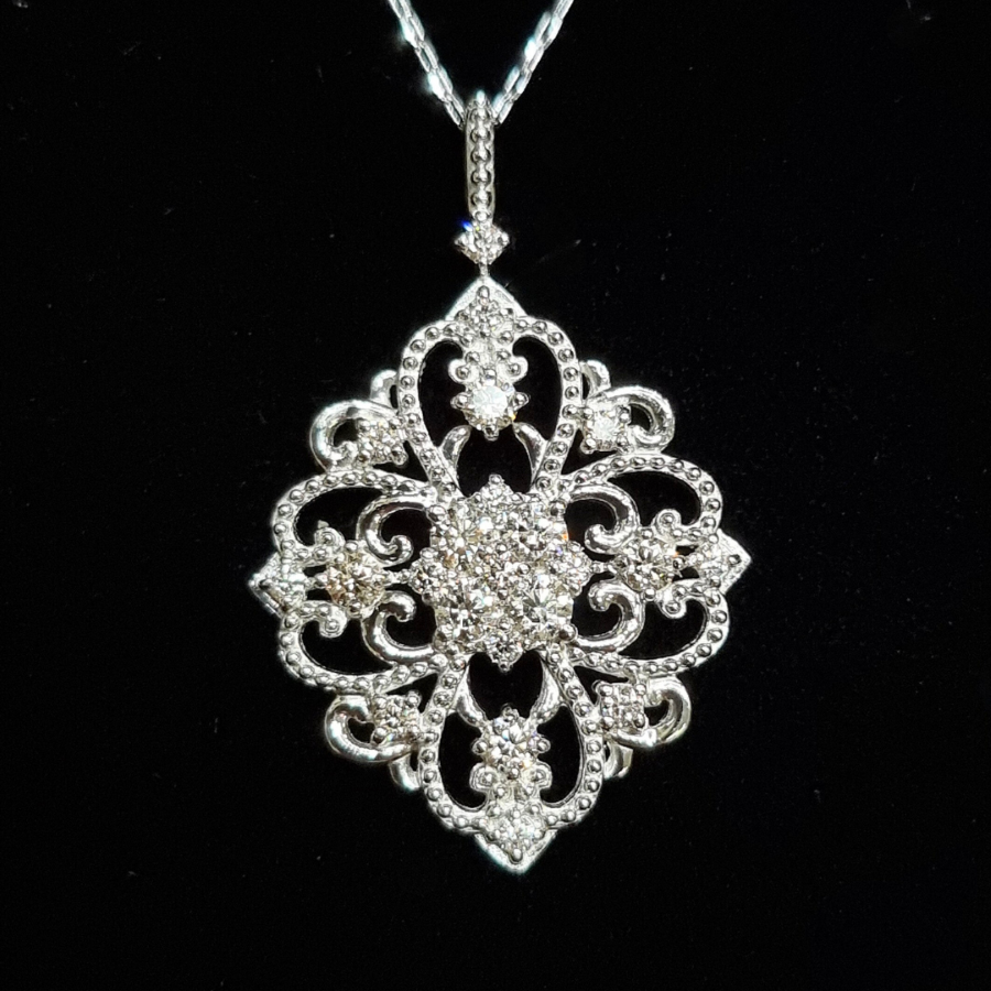 Xmasセール2025】PT950ダイヤモンドペンダントネックレス | | JEWELRY