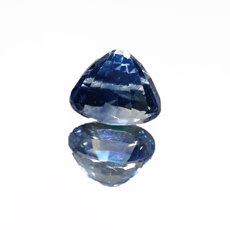 10009803：ブルーサファイアOV4.9×3.8ｍｍ0.57ct