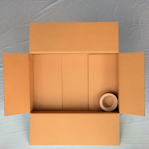 ダンボール箱 120サイズ 白 無地×30枚 (530×355×130) 5mm厚