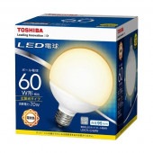 LED電球 LDG7L-G/60W 東芝ライテック ボール電球形 E26口金 広配光タイプ 電球色60W形相当 (LDG7LG60W 新品|東芝|メーカー別