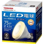 LED電球 LDR5L-W/75W 東芝ライテック ビームランプ形 ビームランプ75W形相当(LDR5LW75W (LDR8L-W後継タイプ 新品|東芝|メーカー別