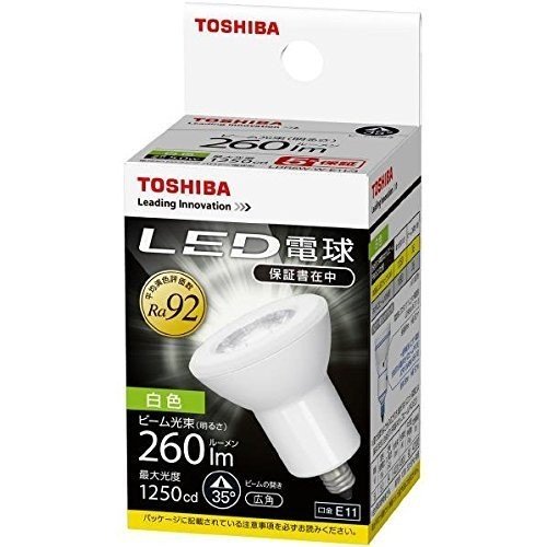 LED電球 LDR5W-W-E11/3 東芝ライテック ハロゲン電球形(LDR5WWE113 新品