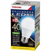 (60個セット)LED電球・電球形　E26口金　一般電球形　全方向タイプ　白熱電球40W形相当　昼白色　東芝ライテック　LDA4N-G/40W-2 (LDA4NG40W2) 新品|東芝|メーカー別