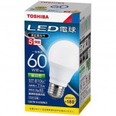 (10個セット)LED電球 LDA7N-G-K/60W-2 東芝ライテック 一般電球形 E26口金 広配光タイプ 昼白色 一般電球60W形相当 (LDA7NGK60W2) LDA7N-G-K/60Wの