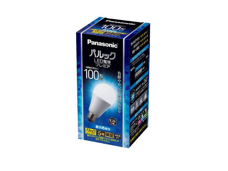 LED電球 E26 電球100W形相当 昼光色相当 一般電球 LDA13D-G-Z100E-S-W-F パナソニック
