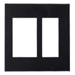 (手配品) アドバンスシリーズ セレクトスイッチ＋コンセントプレート (2連用)(マットブラック) WTA8112B パナソニック