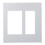 (手配品) アドバンスシリーズ セレクトスイッチ＋コンセントプレート(2連用)(シルバー) WTA8112CS パナソニック