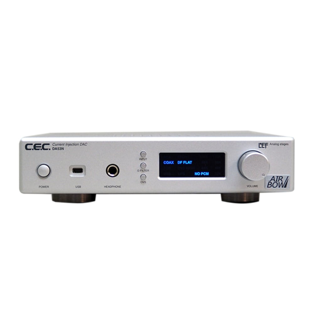 【美品】CEC DA53N KAI AIRBOW D/Aコンバーター AIRBOW - DA53N-KAI【生産完了】 | D/Aコンバーター《生産完了モデル