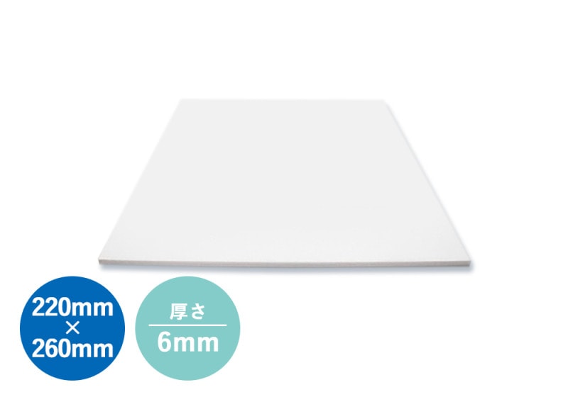AIRBOW - JDB222606（人工大理石ボード 220mm×260mm 厚み6mm 1枚