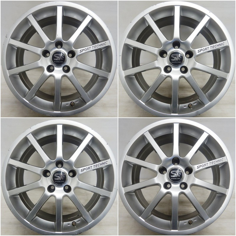 中古 17インチ アルミ SPORT TECHNIC スポーツテクニック 4本