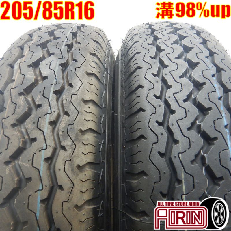 バリ溝 ダンロップ 205/85R16 117/115L LT （A0410） バリ溝 ダンロップ 205/85R16 117/115L LT （A0410） - メルカリ