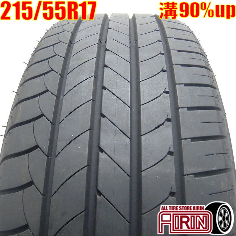 中古 215/55R17 グッドイヤー エフィシェントグリップ サイドフェイ