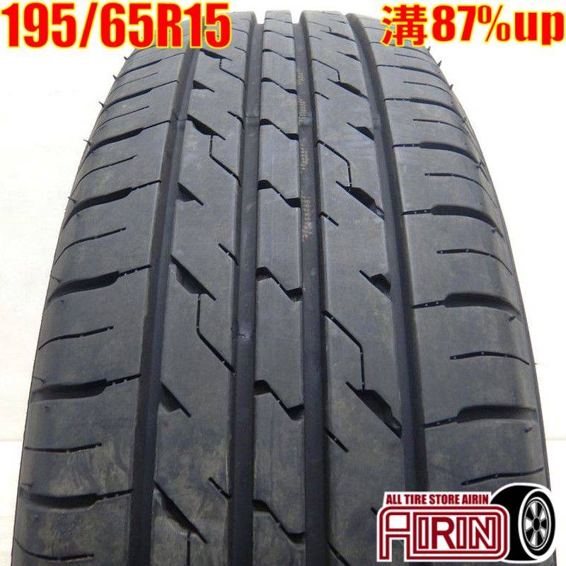 中古 195/65R15 イエローハット エコファイン 1本 単品<BR>プリウス