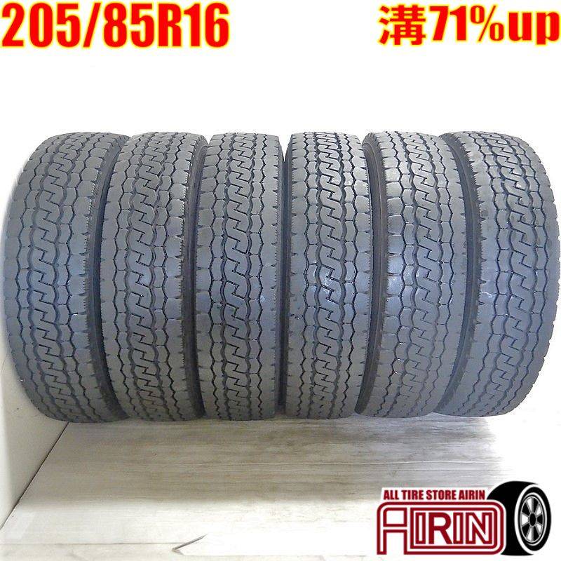 ブリヂストン DURAVIS　205/85R16　6本　中古品 価格｜205/85R16 117/115L DURAVIS R205 ブリヂストン BRIDGESTONE