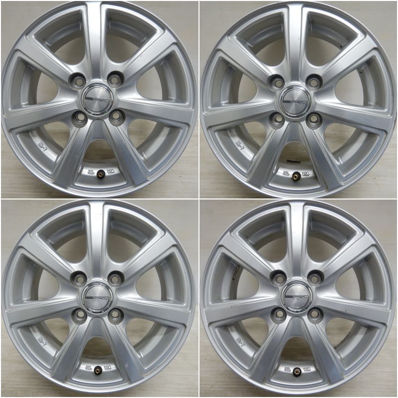 中古 13インチ アルミ PRD 4本セット<BR>ヴィッツ パッソ ブーン