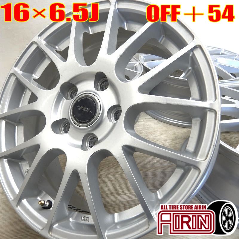 16インチ アルミ BRIDGESTONE製 TOPRUN トップラン 4本セット<BR