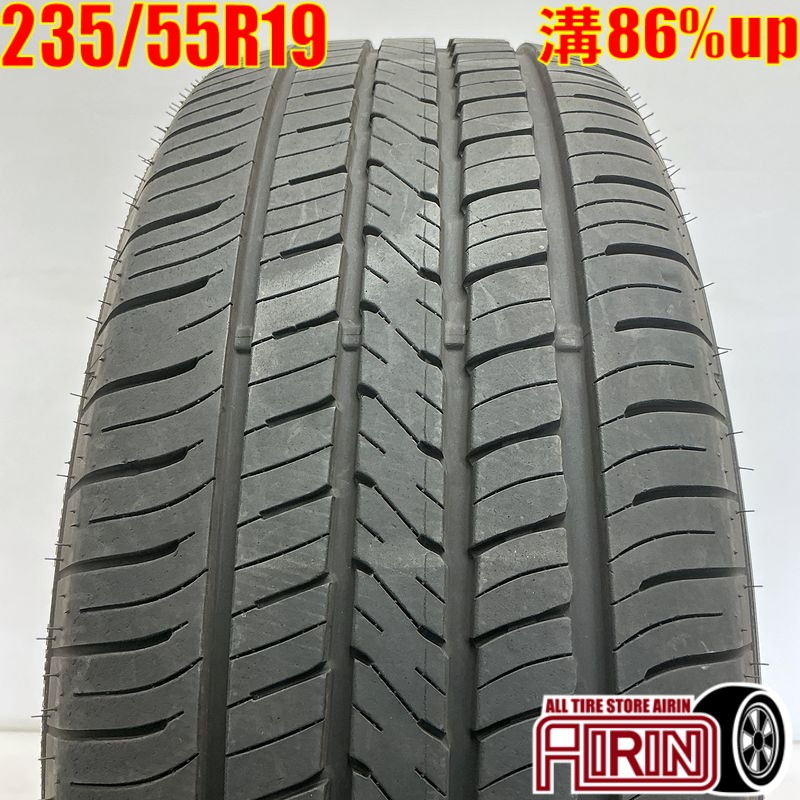 2019年製 ダンロップ中古冬タイヤ 235/55R18 4本セット 2019年製 ダンロップ中古冬タイヤ 235/55R18 4本セット