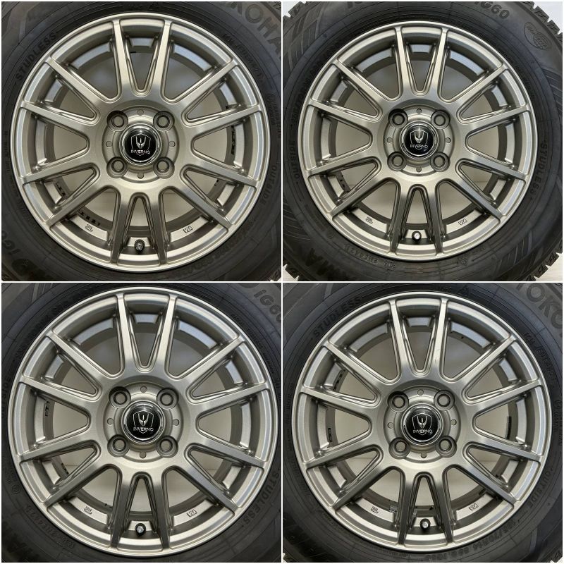 中古スタッドレスタイヤ４本（ホイール付き）185/70R14 ice GUARD iG60 楽天市場】185/70R14 ヨコハマ アイスガード iG60 中古タイヤ