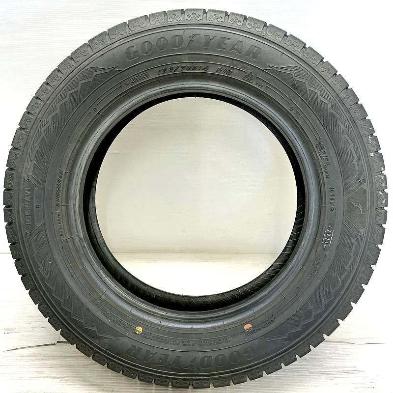 165/70R14インチ グッドイヤー アイスナビ7 ICE NAVI7 5.5J 4H100 スタッドレスタイヤホイール4本セット Weds ウェッズ ジョーカー スピリッツ M-04 165⁄70R14 グッドイヤー ICE NAVI7 2019年製 中古スタッドレス