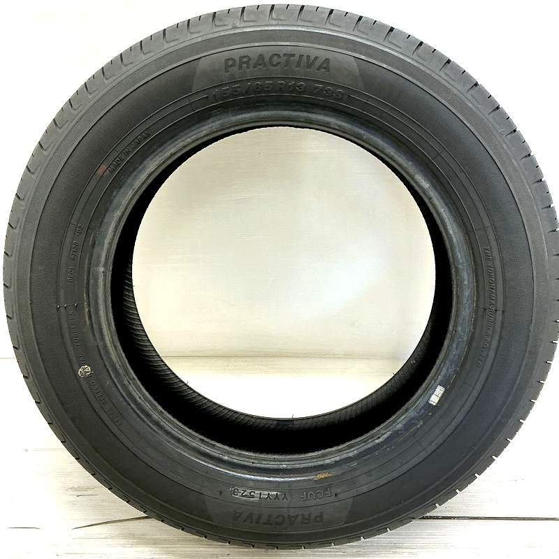 中古 155/65R13 イエローハット プラクティバ BP01 1本 単品<BR>ザッツ 