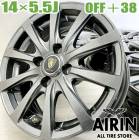 中古 14インチ MANARAY SPORT マナレイスポーツ 4本セット パッソ タンク トール ヤリスハイブリット ルーミー ジャスティ ヴィッツハイブリッド ヤリス アルミホイール 中古アルミホ