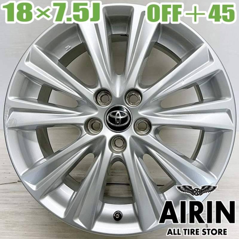 トヨタ　30アルファード　純正18インチアルミホイール　現行　1本 30アルファード18インチ純正 ホイール トヨタ - 30アルファード 純正