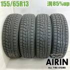 中古 155/65R13 ヨコハマ アイスガード６ IG60 4本セット ザッツ ピノ ライフ フレアワゴン ekスポーツ  中古タイヤ スタッドレスタイヤ 13インチ|13インチ以下|スタッドレスタ