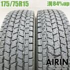 中古 175/75R15 103/101L ヨコハマ アイスガード iG91 冬タイヤ トラック用 2本セット エルフ 中古タイヤ 中古トラックタイヤ スタッドレスタイヤ 15インチ|スタッドレスタイ
