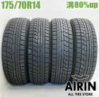 中古 175/70R14 ヨコハマ アイスガード６ IG60 4本セット ヤリス カローラ シエンタ ヴィッツ フィット ポルテ 中古タイヤ スタッドレスタイヤ 14インチ|14インチ|スタッドレスタ