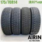 中古 175/70R14 ヨコハマ アイスガード６ IG60 4本セット ヤリス カローラ シエンタ ヴィッツ フィット ポルテ 中古タイヤ スタッドレスタイヤ 14インチ|14インチ|スタッドレスタ