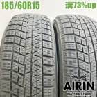 中古 185/60R15 ヨコハマ アイスガード６ IG60 2本セット シエンタ ベルタ ヴィッツ グレイス シャトル フィット 中古タイヤ スタッドレスタイヤ 15インチ|15インチ|スタッドレス
