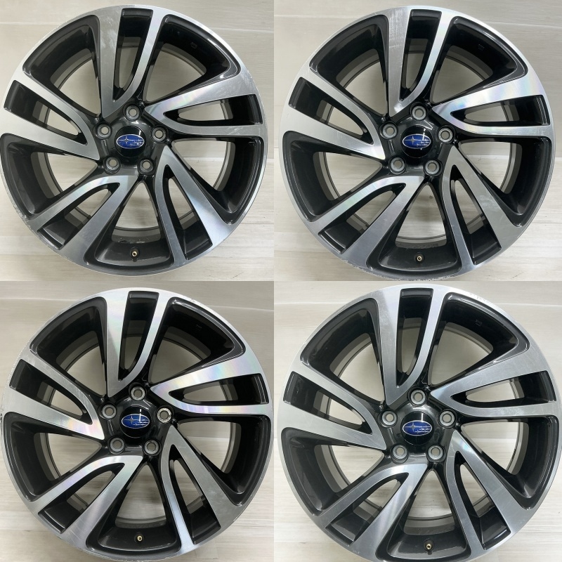 【3/4個目】スバル レヴォーグ18インチ 純正アルミホイール SUBARU スバル レヴォーグ VM系 純正 18インチ ホイール 4本 7.5J-18