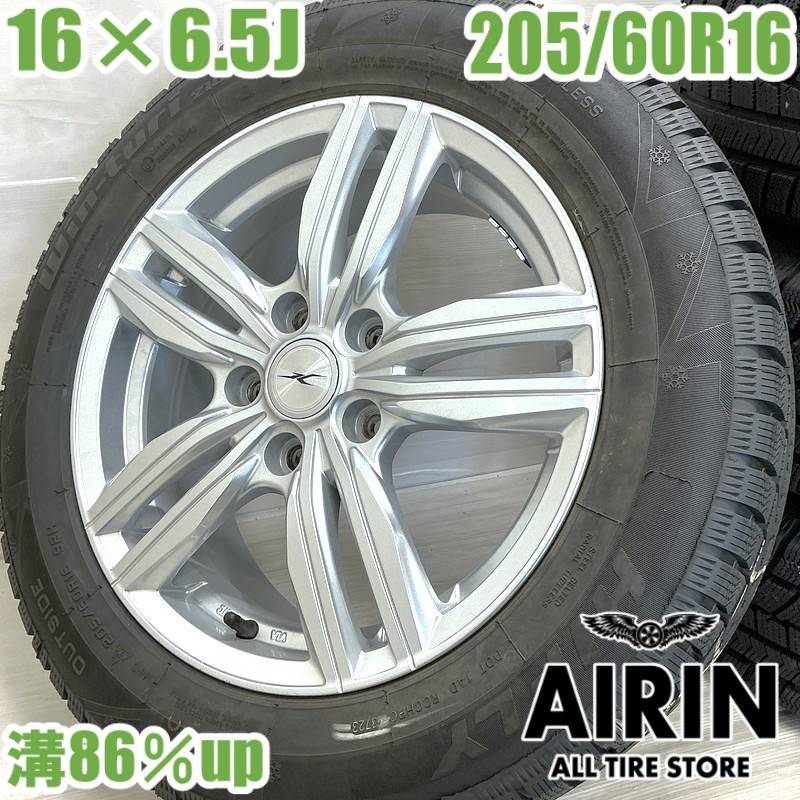 中古 205/60R16 タイヤホイール 4本セット<BR>HIFLY Win-Turi 216 