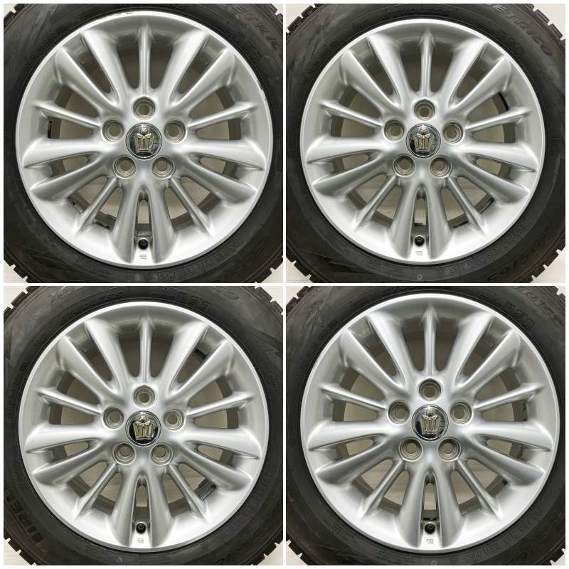 中古 205/65R16 タイヤホイール 4本セット<BR>PIRELLI ICE ASIMMETRICO
