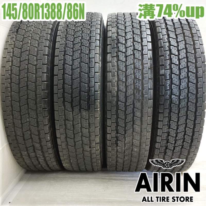 中古 145/80R13 88/86N ヨコハマ アイスガード IG91 4本セット<BR
