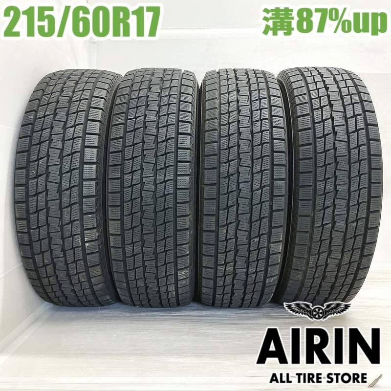 中古 215/60R17 グッドイヤー アイスナビ SUV 4本セット<BR>C-HR 