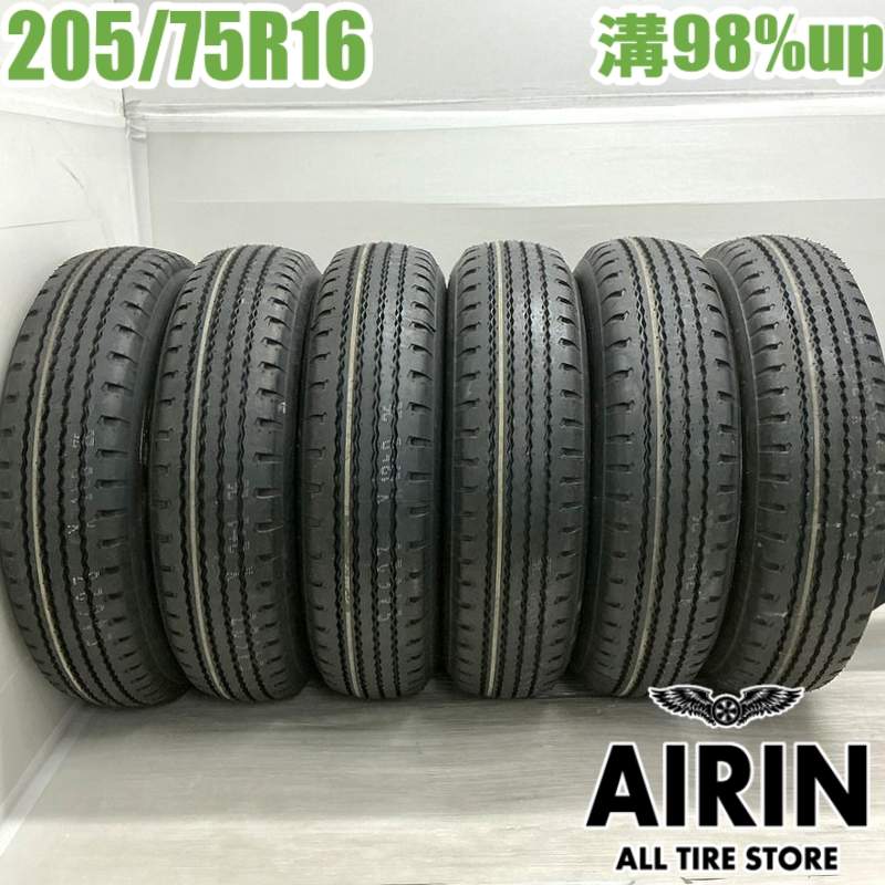 中古 205/75R16 113/111L ヨコハマ MY817 Spec-2 夏タイヤ トラック用