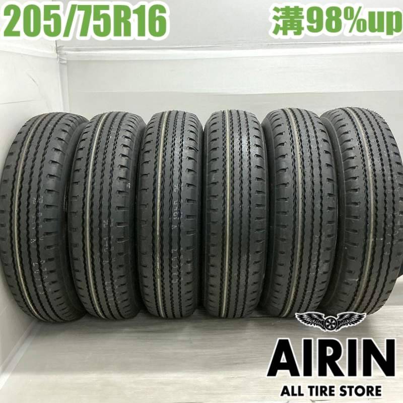 中古 205/75R16 113/111L ヨコハマ MY817 Spec-2 夏タイヤ トラック用