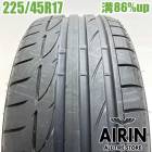 ��� 225/45R17 �֥�¥��ȥ� �ݥƥ� S001 ���ե�å� 1�� ñ�ʥ쥯����IS �����ꥹ �֥쥤�� ����ץ�å�STI �٥��A���饹 B���饹��ť����� ������ 17�����