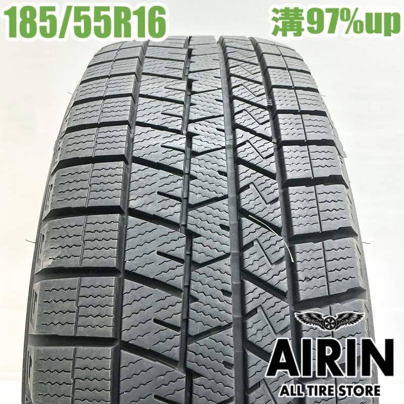 中古 185/55R16 ダンロップ ウインターマックス 03 1本 単品<BR 
